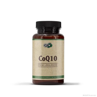 Коензим Q10 Убикинон 30 мг х 30 меки капсули Pure Nutrition | Coenzyme Q10