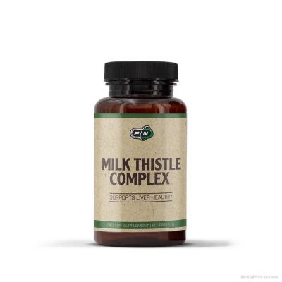 Бял трън ( Магарешки, млечен бодил ) 450 мг х 60 таблетки Pure Nutrition | Milk Thistle Complex