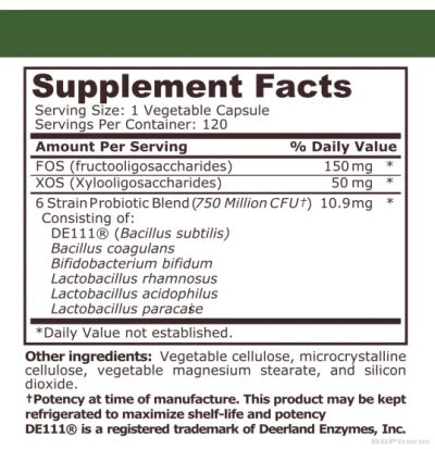 Пробиотик Комплекс х 120 капсули Pure Nutrition | Probiotic Blend