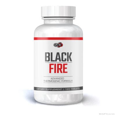 БЛЕК ФАЙЪР Термогенен Фетбърнър х 120 таблетки Pure Nutrition | Black Fire