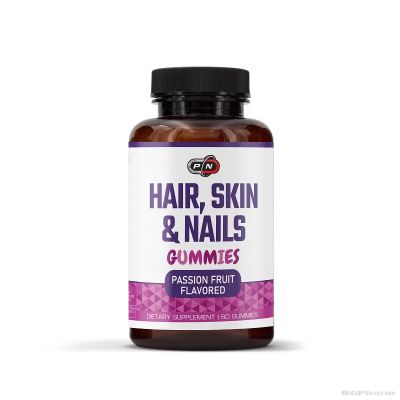 Формула за коса, кожа и нокти х 60 желирани таблетки МАРАКУЯ Pure Nutrition | Skin, Nails & Hair