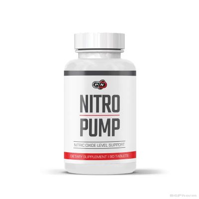 NITRO PUMP Хранителна добавка за напомване на мускулите х 90 таблетки Pure Nutrition