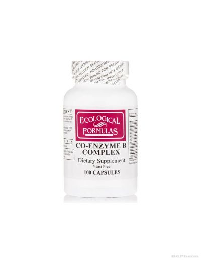 Коензимиран Б Комплекс Биоактивни витамини 100 капсули Ecological Formulas