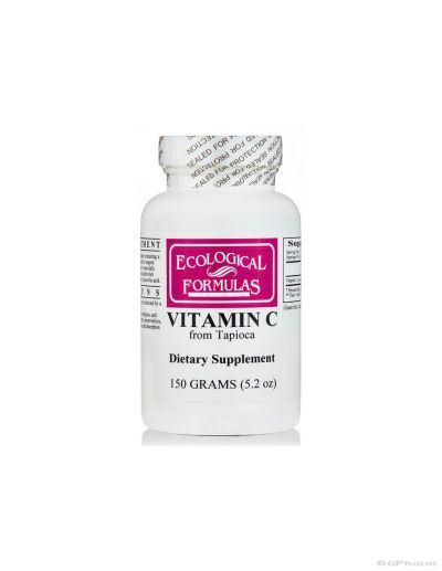 Витамин Ц от тапиока на прах 150 гр Ecological Formulas | Vitamin C