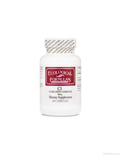 Куркумин Комплекс 400 мг x 60 капсули Ecological Formulas | Curcumin Complex