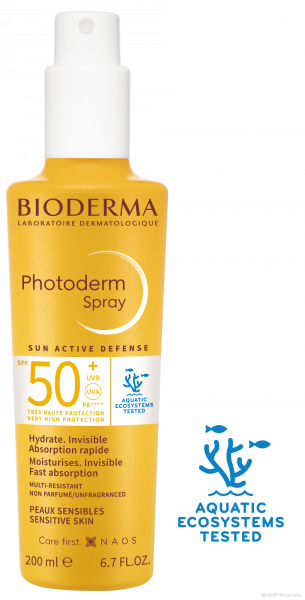 Биодерма ФОТОДЕРМ Спрей за тяло SPF50+ 200 мл | Photoderm Bioderma