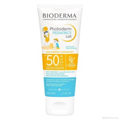 Биодерма ФОТОДЕРМ Педиатрикс мляко SPF50+ 100 мл | Photoderm Pediatrics Bioderma
