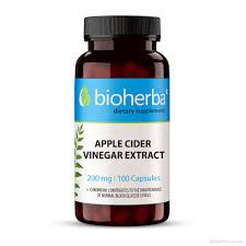 Ябълков оцет 340 мг х 100 капсули БИОХЕРБА | BIOHERBA Apple Cider Vinegar