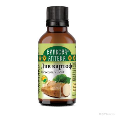 Див картоф ( Див ям ) тинктура х 50 мл БИОХЕРБА | BIOHERBA Wild Yam
