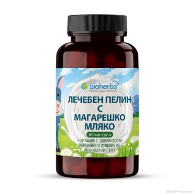 Лечебен пелин с магарешко мляко х 60 капсули БИОХЕРБА | BIOHERBA