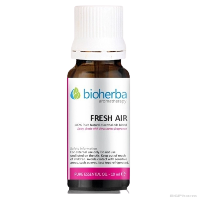 ЧИСТ ВЪЗДУХ Етерично масло - композиция х 10 мл БИОХЕРБА | FRESH AIR BIOHERBA