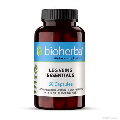 Формула за разширени вени и уморени крака х 100 капсули БИОХЕРБА | BIOHERBA Leg Vein Essentials