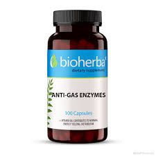 Анти - Газ ензими х 100 капсули БИОХЕРБА | BIOHERBA Anti-Gas Enzymes