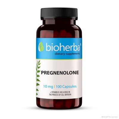 Прегненолон 10 мг х 100 капсули БИОХЕРБА | BIOHERBA Pregnenolone