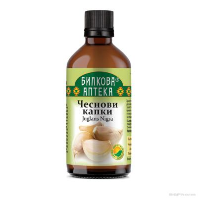 Чесън тинктура на капки х 100 мл БИОХЕРБА | BIOHERBA Garlic
