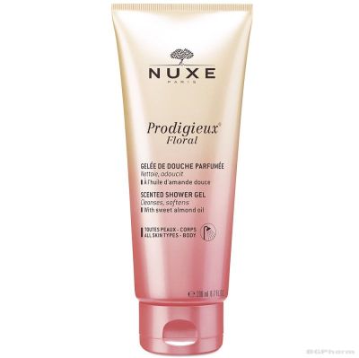 Нукс ПРОДИЖО Душ - гел с флорален аромат х 200 мл | NUXE Prodigieux