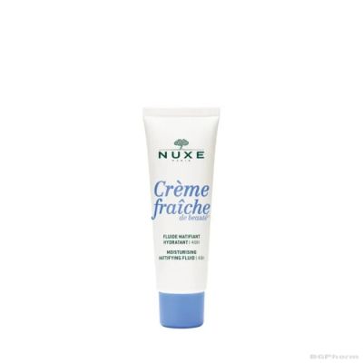 Нукс ФРЕШ ДЮ БЮТЕ Хидратиращ матиращ флуид за лице х 50 мл | NUXE Fraiche De Beaute ( смесена, мазна кожа )