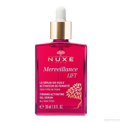 Нукс МЕРВЕЯНС ЛИФТ Коригиращ бръчките олео - серум за лице х 30 мл | NUXE Merveillance LIFT Serum