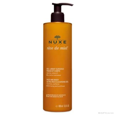 Нукс РЕВ ДЮ МИЕЛ Почистващ гел за лице и тяло х 400 мл | NUXE Reve De Miel