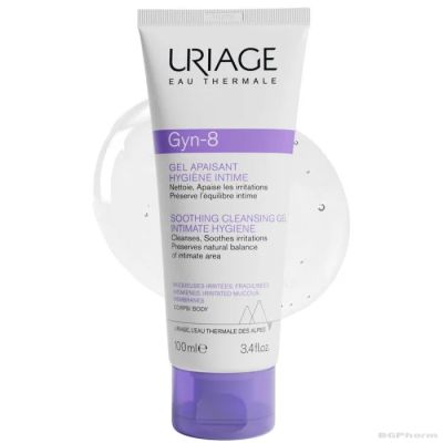 ЮРИАЖ ГИН 8 Успокояващ гел при интимни раздразнения х 100 мл | URIAGE GYN 8