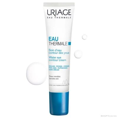 Юриаж EAU THERMALE Околоочен термален хидратиращ крем х 15 мл | URIAGE