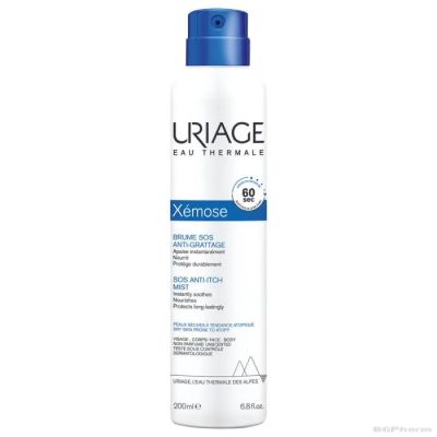 Юриаж КСЕМОЗ C8+ Успокояващ спрей аерозол за суха и атопична кожа х 150 мл | URIAGE Xemose