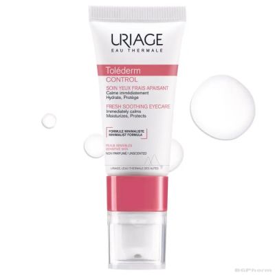 Юриаж ТОЛЕДЕРМ КОНТРОЛ Успокояващ околоочен крем | URIAGE Tolederm Control