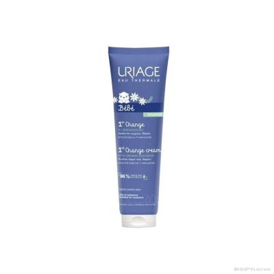Юриаж БЕБЕ Крем при смяна на пелените против подсичане и зачервяване х 100 мл | URIAGE BEBE 1ER CHANGE