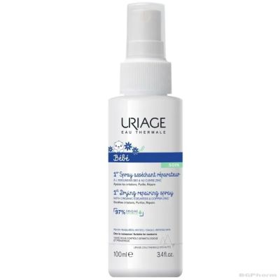 Юриаж БЕБЕ Противовъзпалителен спрей за бебета Cu-Zn+ ( с мед и цинк ) х 100 мл | URIAGE BEBE