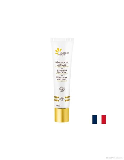 Анти-ейдж ДНЕВЕН крем за лице с пчелно млечице БИО х 40 мл ФЛОРАНС | Fleurance Nature