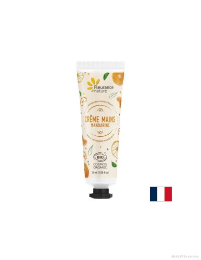 Крем за ръце с екстракт от мандарина, масло от Ший и Алое Вера х 30 мл ФЛОРАНС | Fleurance Nature