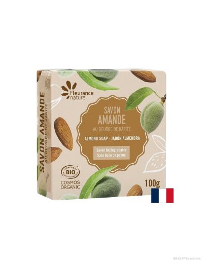 Сапун с бадем х 100 гр ФЛОРАНС | Fleurance Nature