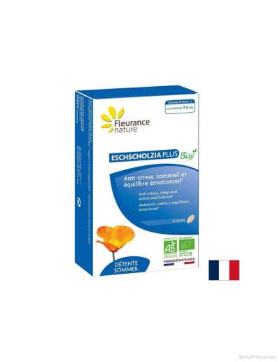 Ешолция Плюс ( Калифорнийски мак ) х 30 таблетки ФЛОРАНС | Fleurance Nature Eschscholzia 