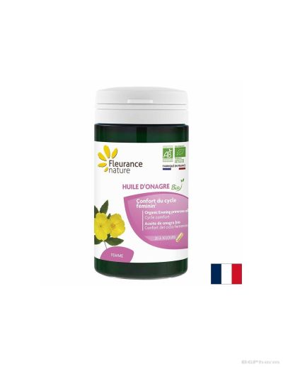 Вечерна иглика масло 500 мг x 60 капсули ФЛОРАНС | Fleurance Nature