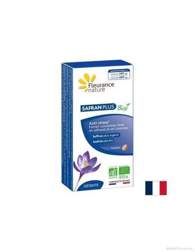 Шафран БИО екстракт 30 мг x 15 таблетки ФЛОРАНС | Fleurance Nature