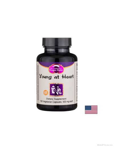 Формула за кръвообращение и сърдечна функция х 100 капсули ДРАГОН ХЕРБС | Dragon Herbs Young at Heart