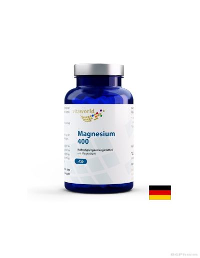 Магнезий оксид х 120 капсули ВИТА УЪРЛД | Vita World Magnesium Oxide