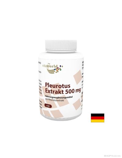 Кладница екстракт 500 мг х 100 капсули ВИТА УЪРЛД | Vita World Oyster mushroom
