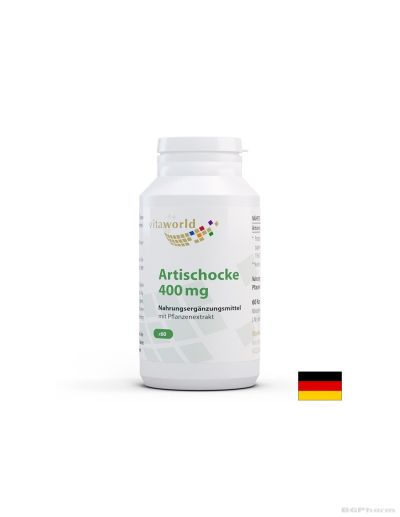 Артишок екстракт 400 мг x 60 капсули ВИТА УЪРЛД | Vita World Artichoke