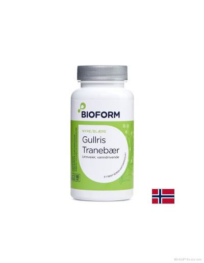 Билкова формула за уринарен тракт ( златна пръчица, бяла бреза, червена боровинка и полски хвощ ) х 90 капсули БИОФОРМ | BIOFORM