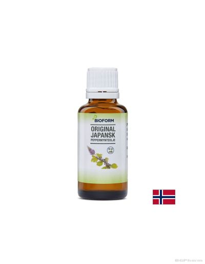 Масло от японска мента на капки х 30 мл при болка, настинка и гадене БИОФОРМ | Bioform 