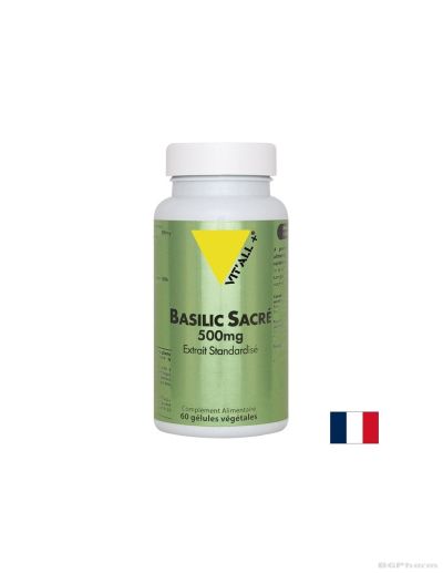 Свещен босилек ( Тулси ) 500 мг х 60 капсули ВИТАЛ ПЛЮС | Vit'all