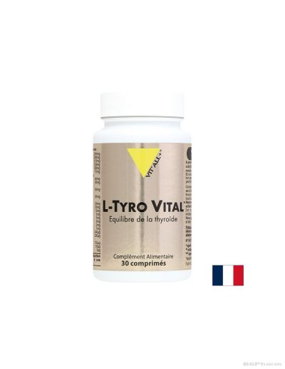 ТИРО ВИТАЛ Формула за щитовидна жлеза х 30 таблетки ВИТАЛ ПЛЮС | Vit'all + L-Tyro Vital ®