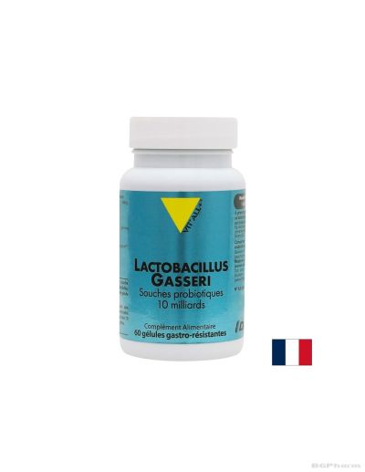 Пробиотик Лактобацилус Гасери 10 млрд CFU х 60 капсули ВИТАЛ ПЛЮС | Vit'all +