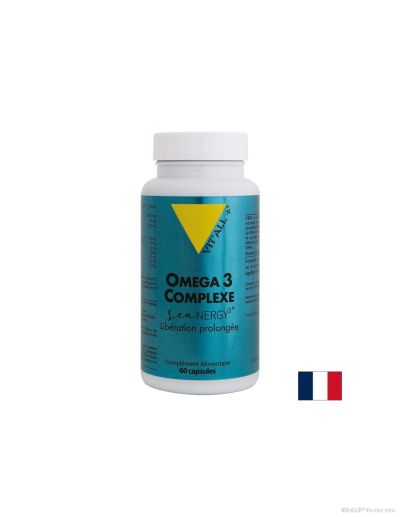 Омега 3 Комплекс х 60 капсули ВИТАЛ ПЛЮС | Vit'all + Omega 3 Seanergy3 ®