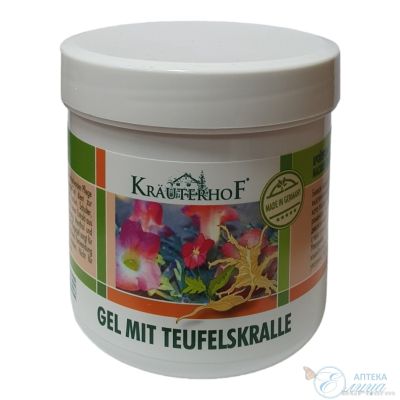 АСАМ Масажен гел с ДЯВОЛСКИ НОКЪТ и ЕВКАЛИПТ х 250 мл КРОЙТЕРХОФ | ASAM