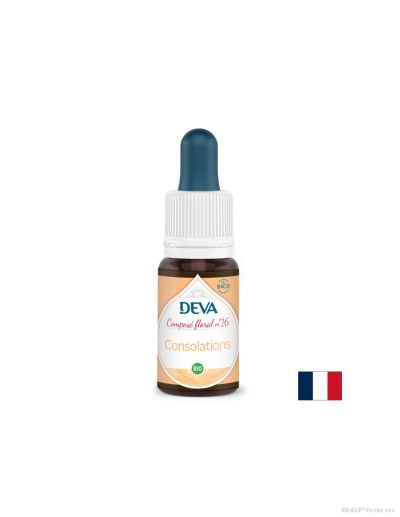 Утеха - флорални есенции капки по метода на Бах № 16 х 15 мл ДЕВА | Deva Dr.Bach