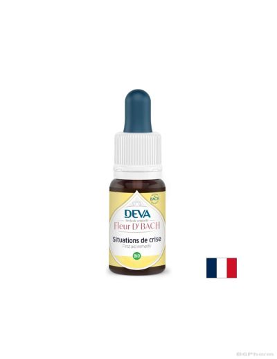 Първа помощ при кризисни ситуации РЕСКЮ - флорални есенции капки по метода на Бах 15 мл ДЕВА | Deva Dr. Bach RESCUE