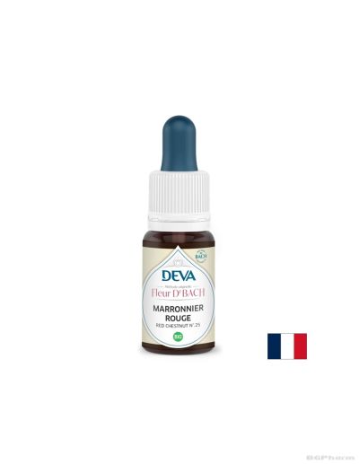 Червен Конски кестен - капки по метода на Бах № 25 х 15 мл ДЕВА | Deva Dr. Bach