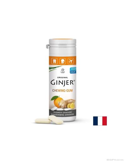 Дъвки с джинджифил и портокал х 30 гр / 20 броя ЛЕМОН ФАРМА | Lemon Pharma